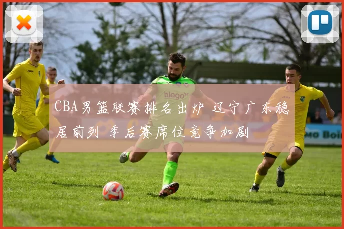 CBA男篮联赛排名出炉 辽宁广东稳居前列 季后赛席位竞争加剧